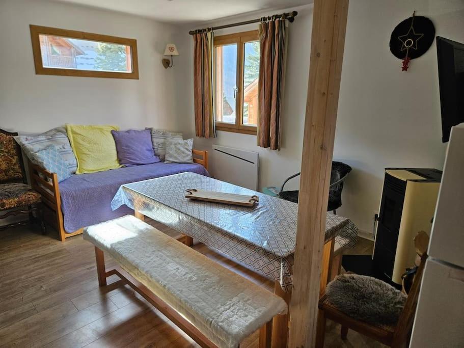 Chalet T3 Duplex Neuf Névache المظهر الخارجي الصورة