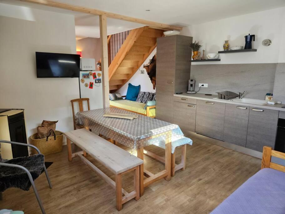 Chalet T3 Duplex Neuf Névache المظهر الخارجي الصورة